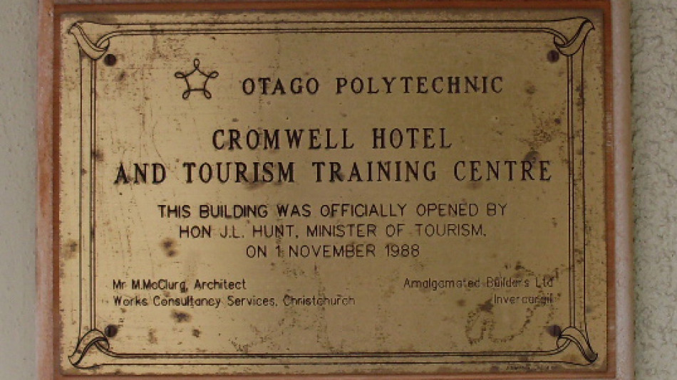 Catering Building Plaque 3